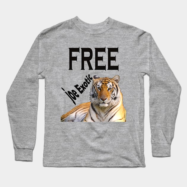 FREE JOE EXOTIC Long Sleeve T-Shirt by menoo botique